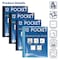 Better Office Products Presentation Book W/Clear Frt Pocket, 12 Pockets, Assorted Colors, 8.5in. x 11in. Clear-Pockets, 4PK 32017 - alternate 6